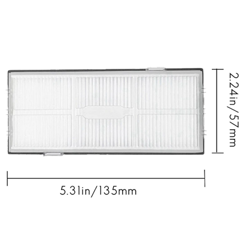 Filtre Hepa de haute qualité pour Xiaomi Roborock, pièces de rechange pour gril de nettoyage, T7S, T7plus, T7splus, S7, 18 pièces