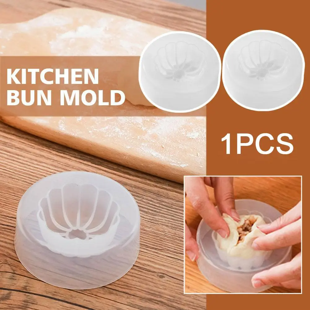 수제 찐빵 만들기 몰드, 중국 Baozi 메이커, 페이스트리 파이 만두 몰드, 주방 도구, B R7w5, 쉬운 베이킹 도구