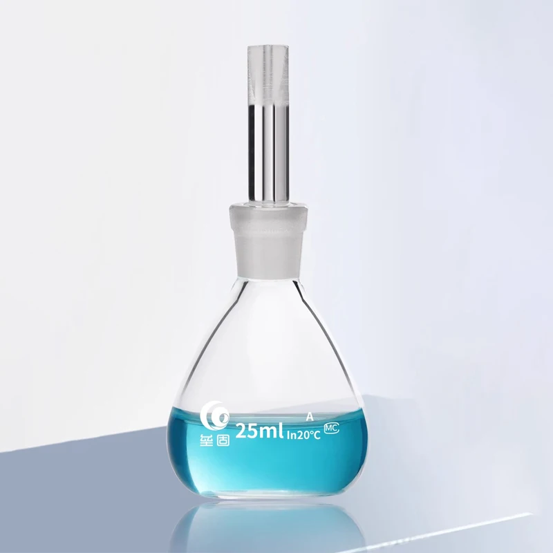 1pc Lab Glass Pycnometer Ball-shape Gravity Bottle Picknometer Laboratory Equipment Glassware 5ml 10ml 20ml 25ml 50ml 100ml