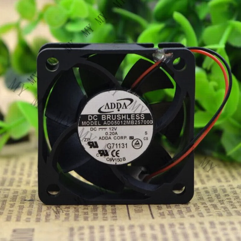 

TT 1pc for ADDA AD05012MB257000 12V 0.2A 5cm 5025 Double Cooling Fan #T6