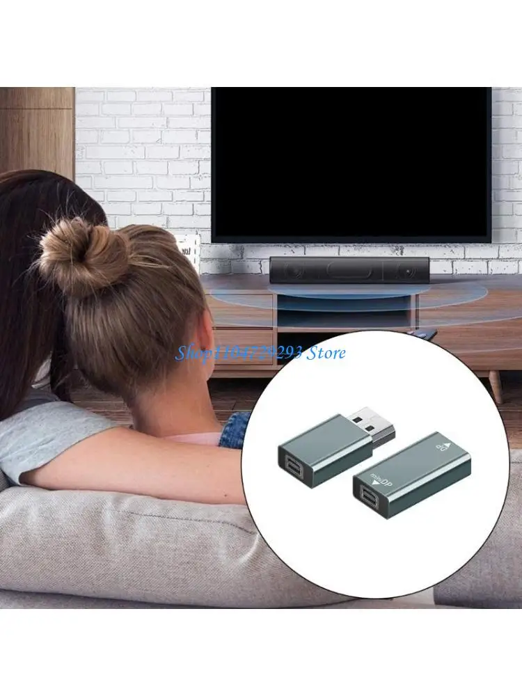 

Y2GD High Definition Sound Video Syncs Adapter with 4K@60Hz Support for Displays