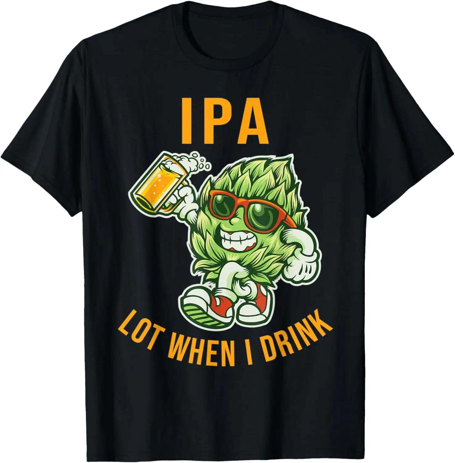 

IPA I Pee A Lot When I Drink Funny Beer Drinking Pun Футболка