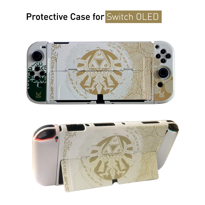 For Nintendo Switch OLED Shell Hard Case ZD Tears Protective Housing Thin Cover Skin Colorful NS Switch Accessories