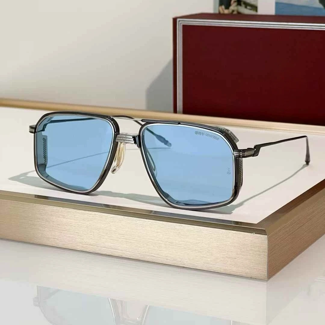 

Модные солнцезащитные очки Heavy Metal Goggle в стиле Jacques Luxury Vintage JJMM, модель JAGGER, с защитой от ультрафиолета UV400, ретро, квадратные, оверсайз, унисекс, качество 3A+