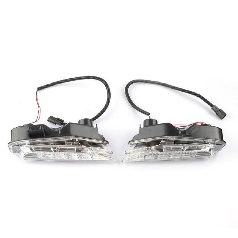 Car Front Bumper LED Turn Signal Light For Infiniti Q50 Q50S Sport 2014-2024 Fog Lamp DRL Indicator Car Accessories 261304GA0A