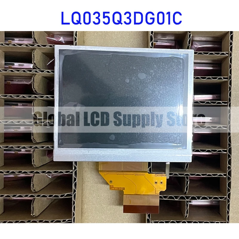 LQ035Q3DG01C 3.5 Inch 320*240 TFT-LCD Display Screen Panel Original for Sharp 67 Pins FPC Brand New Fully Tested