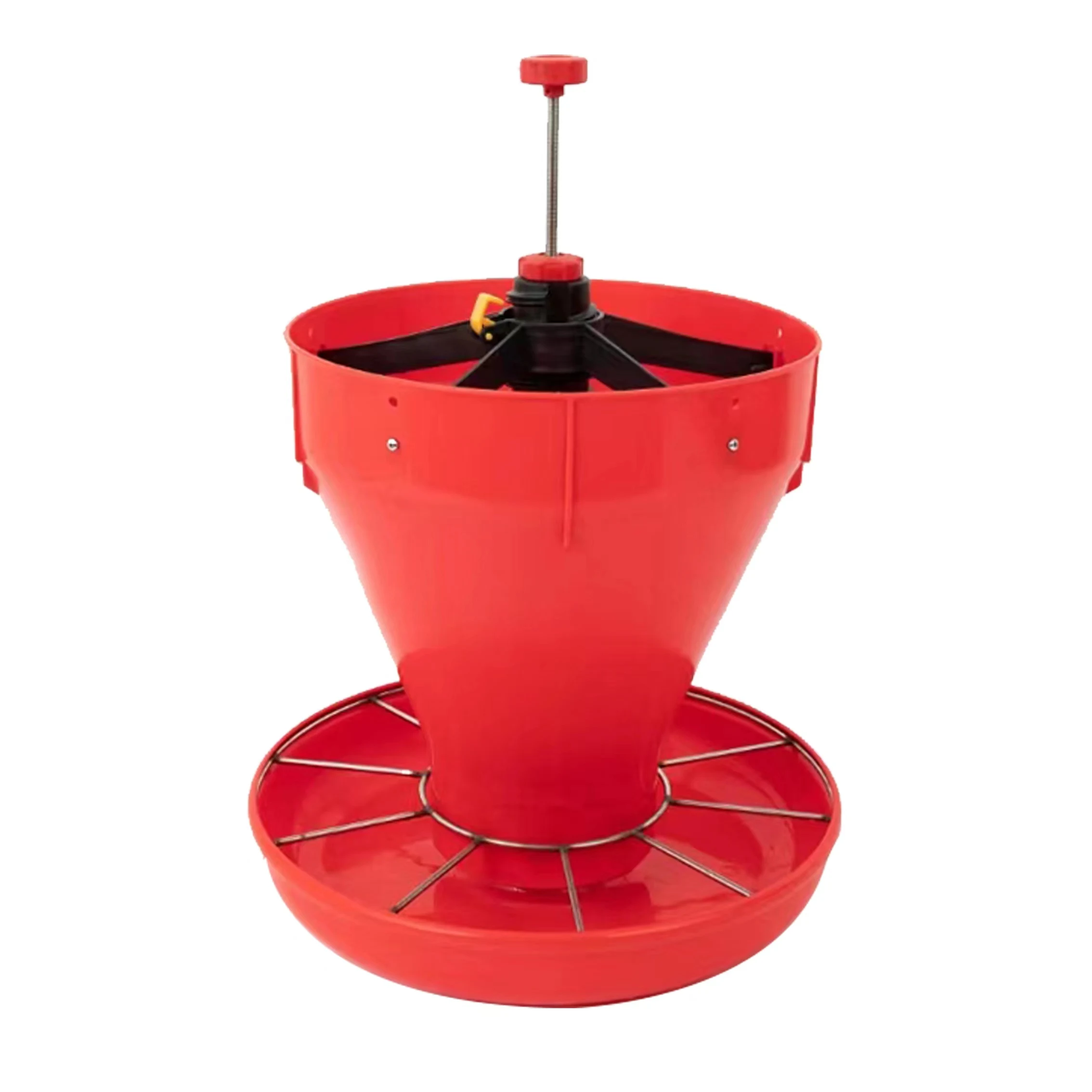 Equipo plástico automático del cerdo del sarcador del alimentador del cerdito de 15kg para los comederos animales de la pluma del vivero