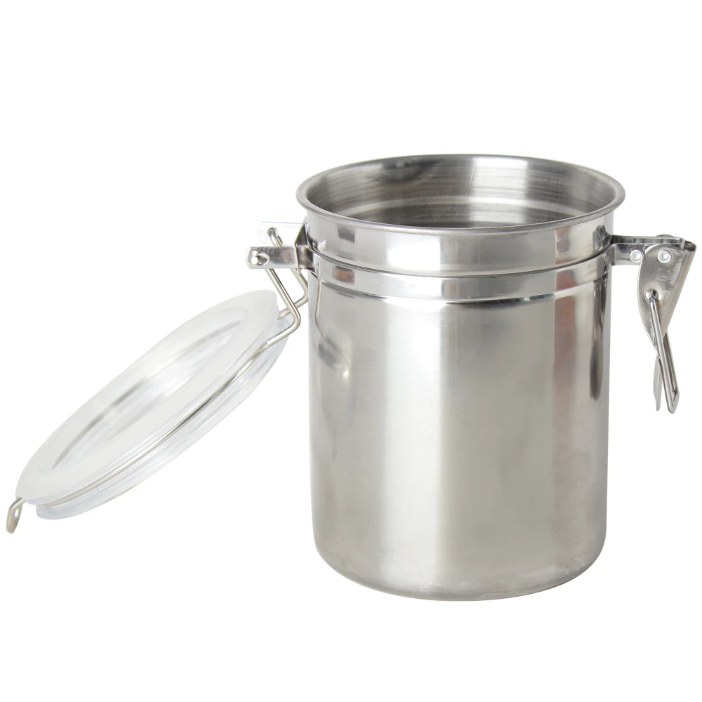 800ml stainless steel moisturizing jar suitable for small cigar storage, sealed mouth design, tobacco shreds storage