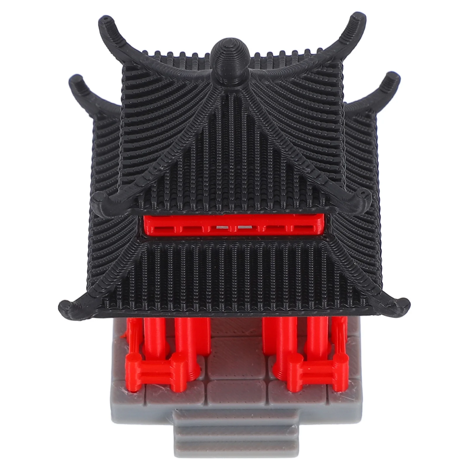 

Micro Landscape Pavilion Ornament Pla Miniature Bonsai Garden Decoration Fish Tank Landscaping Architecture Statue Asian Style