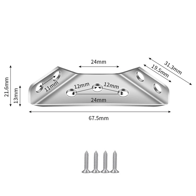 Conector de canto para móveis, estrutura de ângulo de aço, prateleira, suporte de canto, cadeira, armário, estrutura de ângulo universal