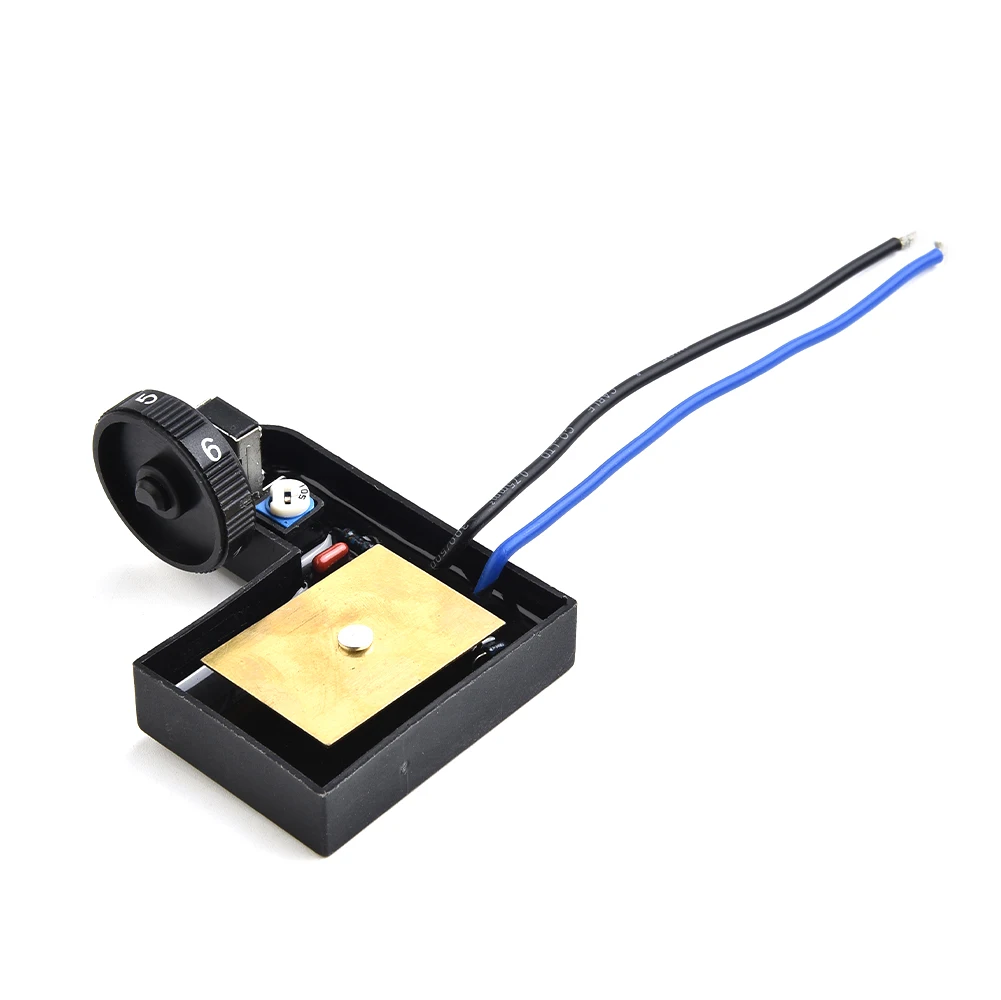 Speed Controller Switch Governor 6-Speed Adjustable Replacement for 180 230 Polishing Machine Power Tool - Plastic+Metal Design