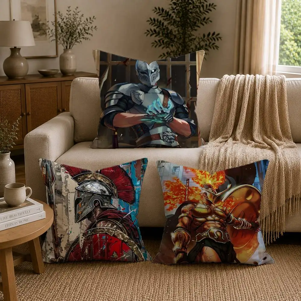 C-Cool S-Spartan Warrior Pillow Case for Sofa Living Room Home office Decor Protective Cover