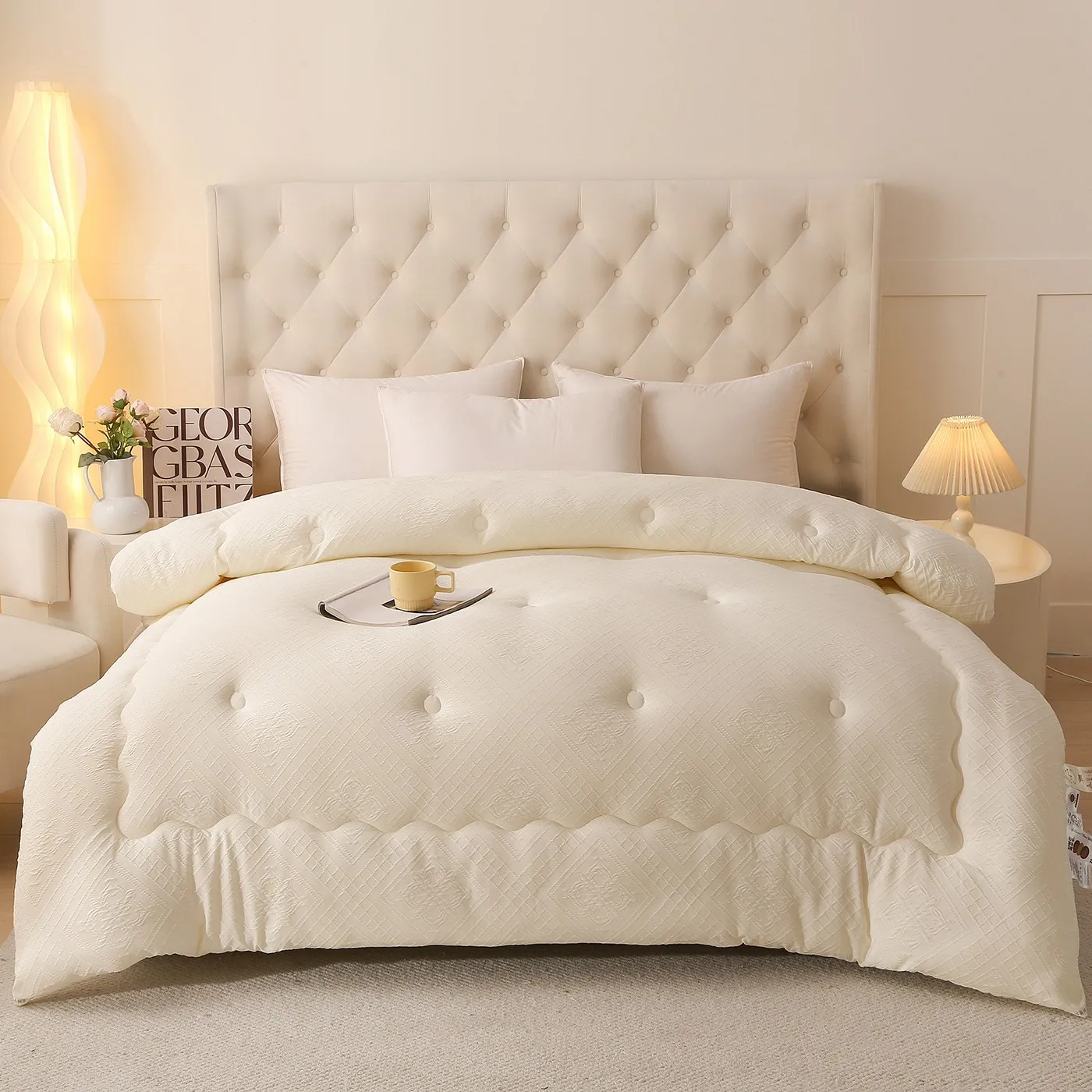 New A-class Australian wool quilt, thick and warm winter quilt, household quick heating quilt core, four season quilt