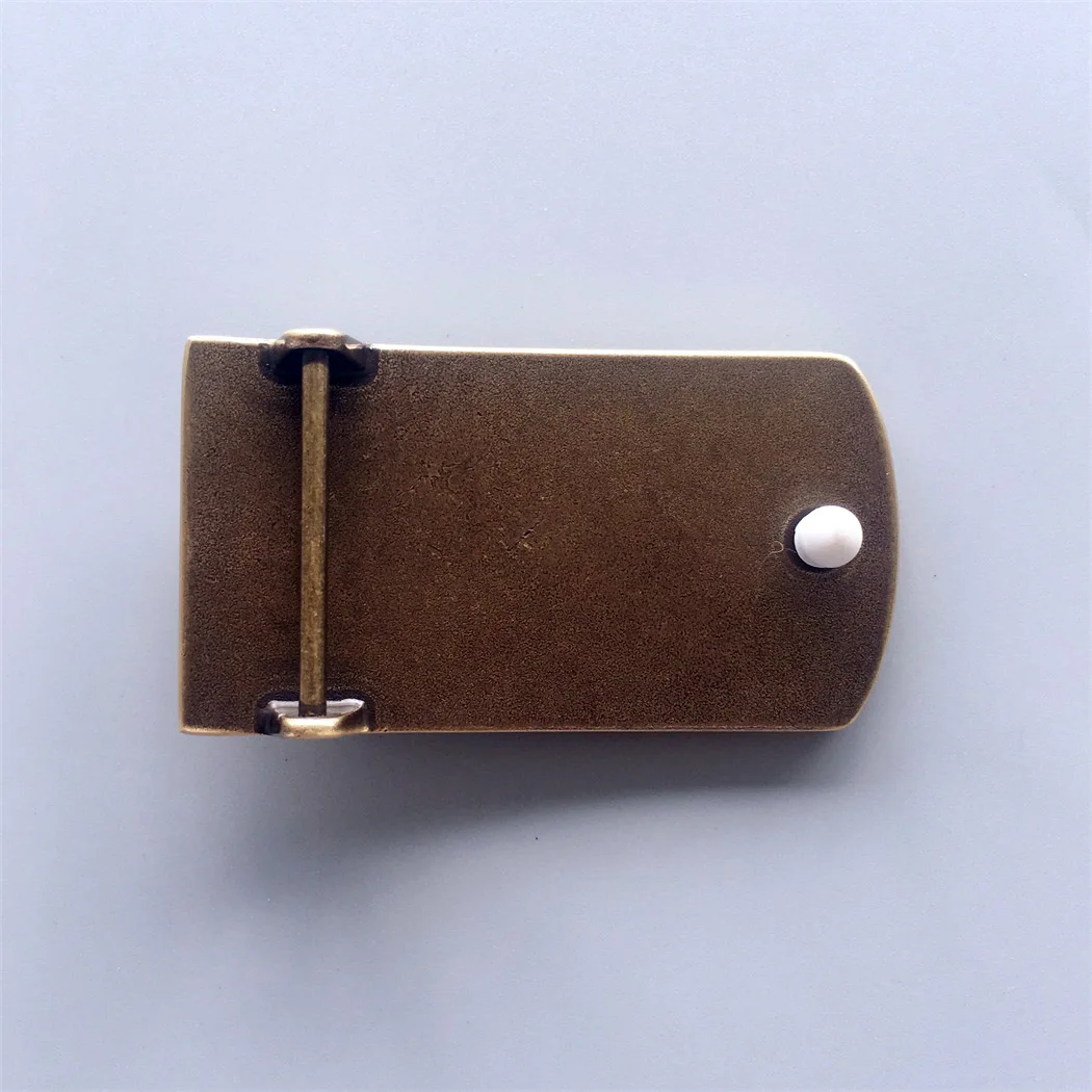 New Stone Sun Solid Brass Belt Buckle BUCKLE-BT002