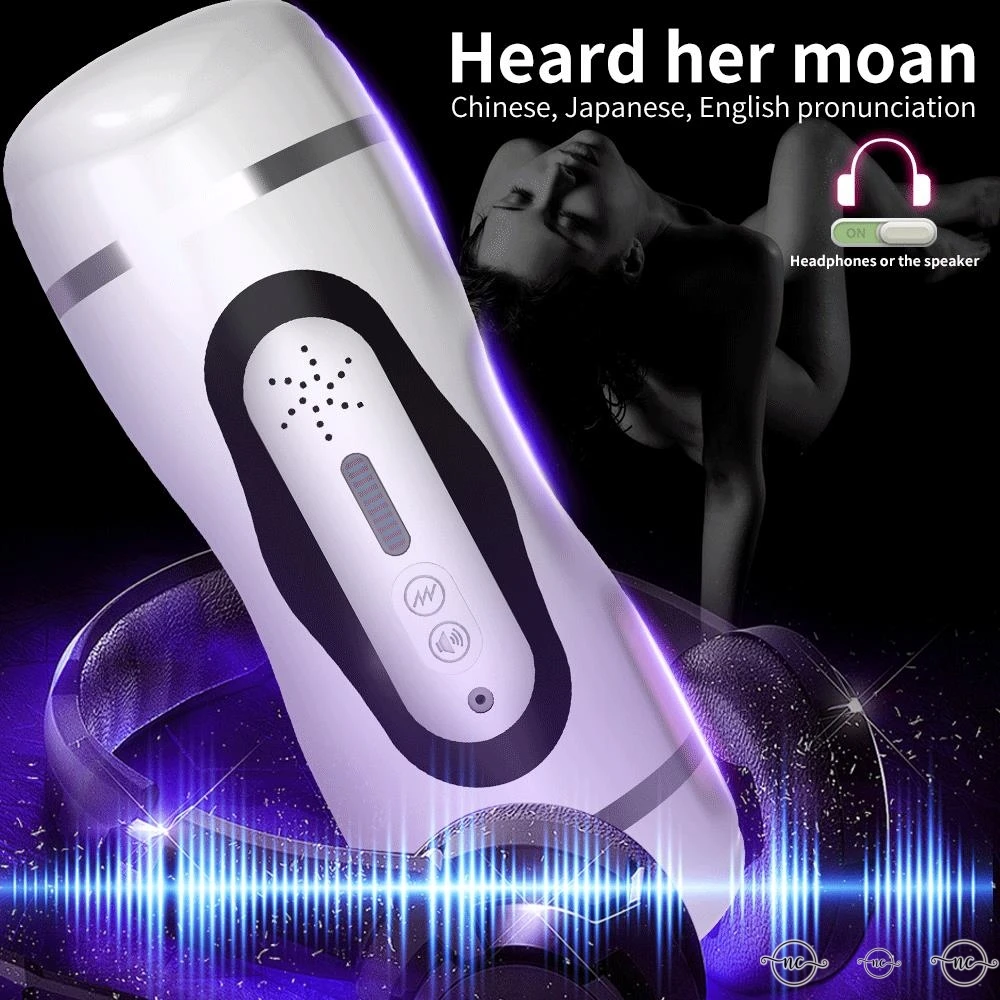 Automatic Male Masturbator Anal Vagina Real Pussy Charging Massager Sex Toys for Men Powerful Sucking Masturbation Cup Heating