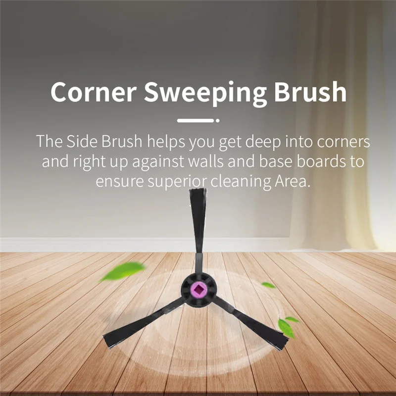 A44T Side Brush Accessories For JONR P20 PRO Vacuum Cleaner Accessories Cleaner Parts Replacement Long Lasting Spare Accessories