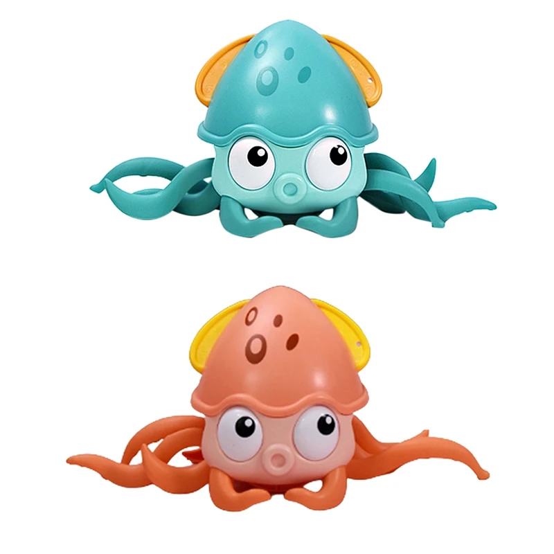 

Kid's Bath Toy Octopus Interactive Bath Toy Towed On Land And In Water Clockwork Bath Toys Beach Bath Toys Bathtub Toy