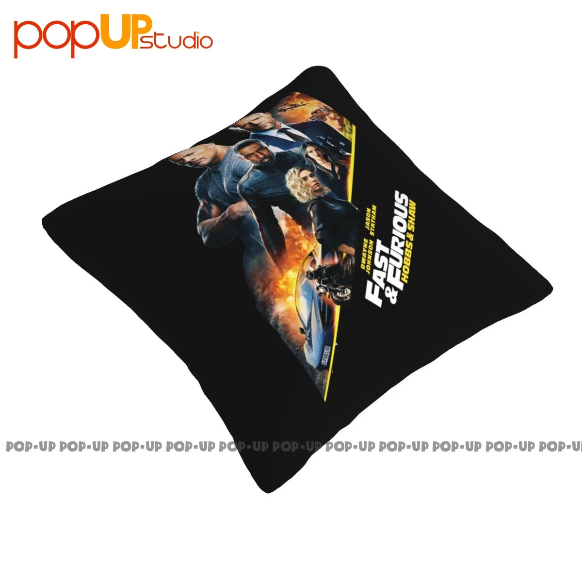 Best Action Movie Fast Furious Presents Hobbs Shaw 2019 Pillowcase Throw Pillow Cover Creative Home Decor High Quality