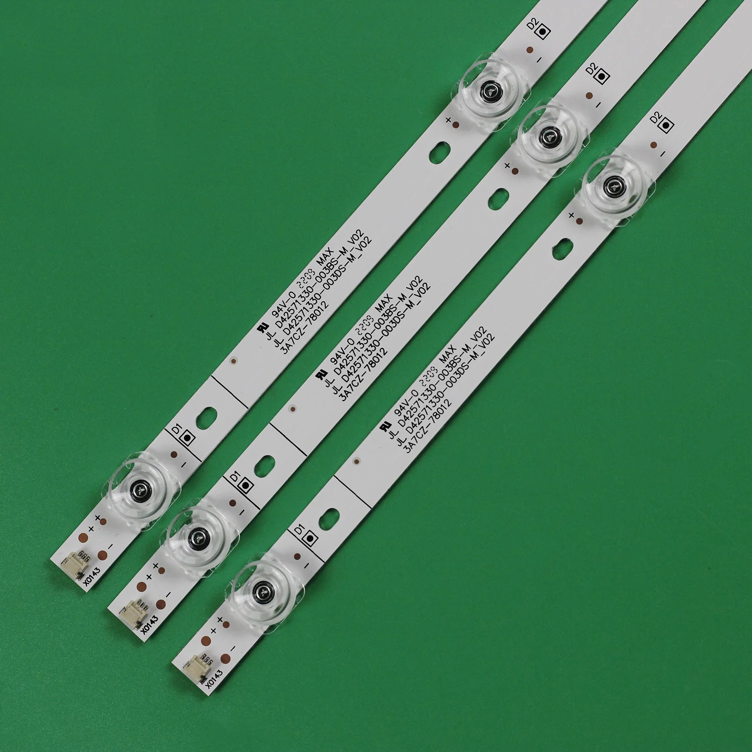 780 milímetros LED strip Para Hisense 43 \