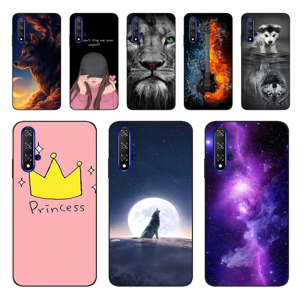 Phone Case For Huawei Nova 5T Cases Ultra Thin Clear Soft TPU Silicon Cover Cases For Huawei Nova 5T Nova5t 5 T Funda Honor 20