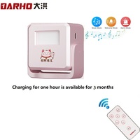 Darho Wireless Doorbell Home Shop Security Pir Motion Shop Store Welcome Chime Sensor Sound Alarm Remote Control Smart Door Bell