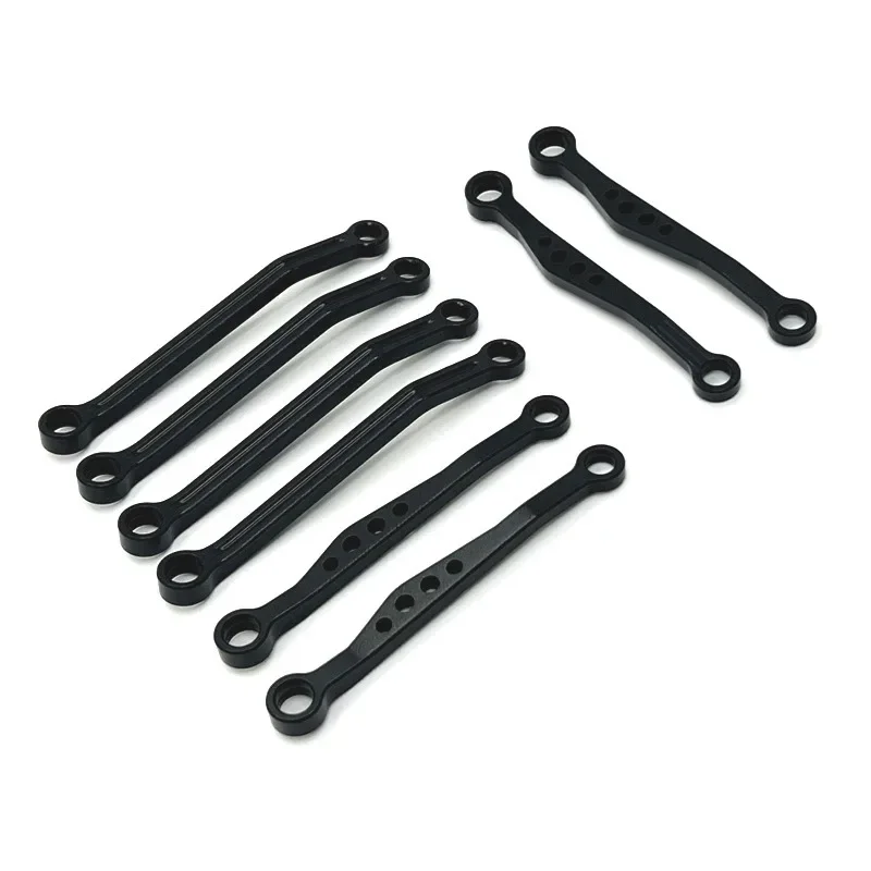 

WPL C64 C64-1 Metal Chassis Link Rod Pull Rod Set 1/16 RC Car Upgrade Parts Accessories