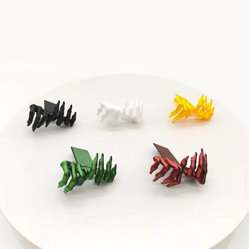 3D Printing Devil Claw Stereo Bookmark Punk Style For Books Notebooks Planners Graduation Cosplay Gift