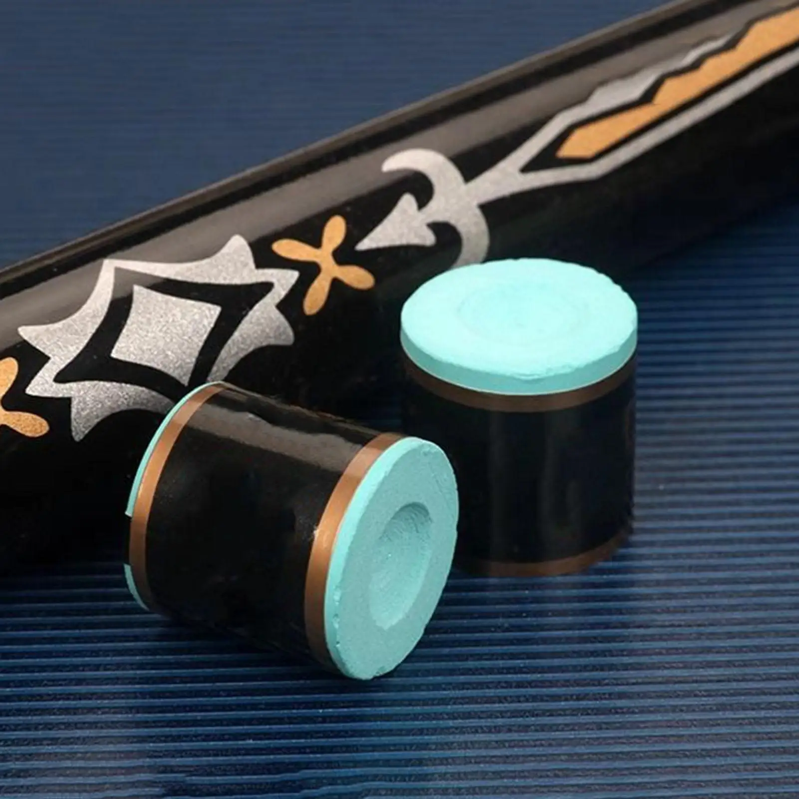 

Pool Cue Chalk Non-Slip Hitting Exercise Aid 2 Pieces Tournament Cue Chalk For Daily Practice Family Entertainment Home Leisure