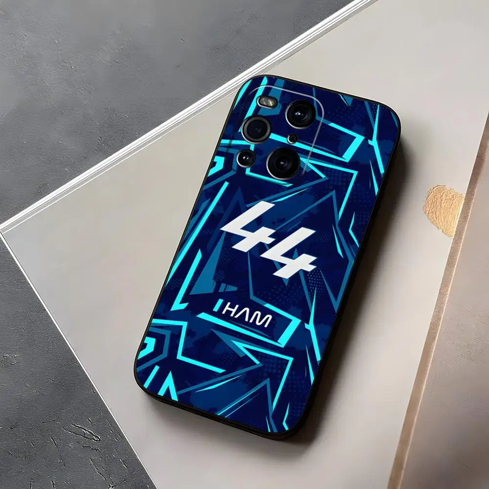 Lewis Hamilton F1 44 Phone Case For OPPO Reno 6 Pro 8 7 X5 A74 A57 A54 A55 Find X3 Neo One Pro Plus 8 11 6 9 7 Cover