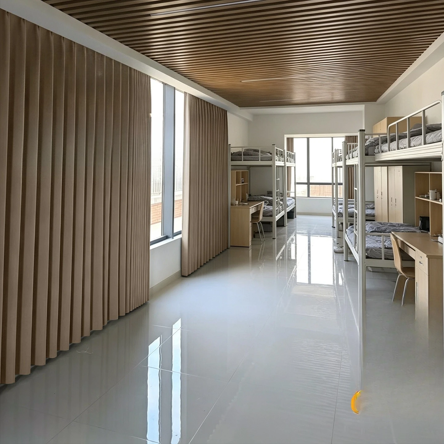 Noise Reduction Living Room Fully Blackout Super Soundproof Bedroom Thickened Winter Windproof Warm and Coldproof Window Curtain