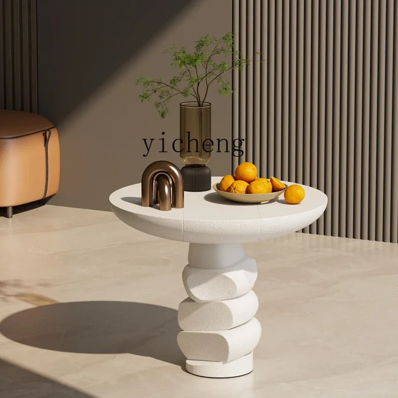 L8-12 Rotating Coffee Table Creative Model Room Side Table