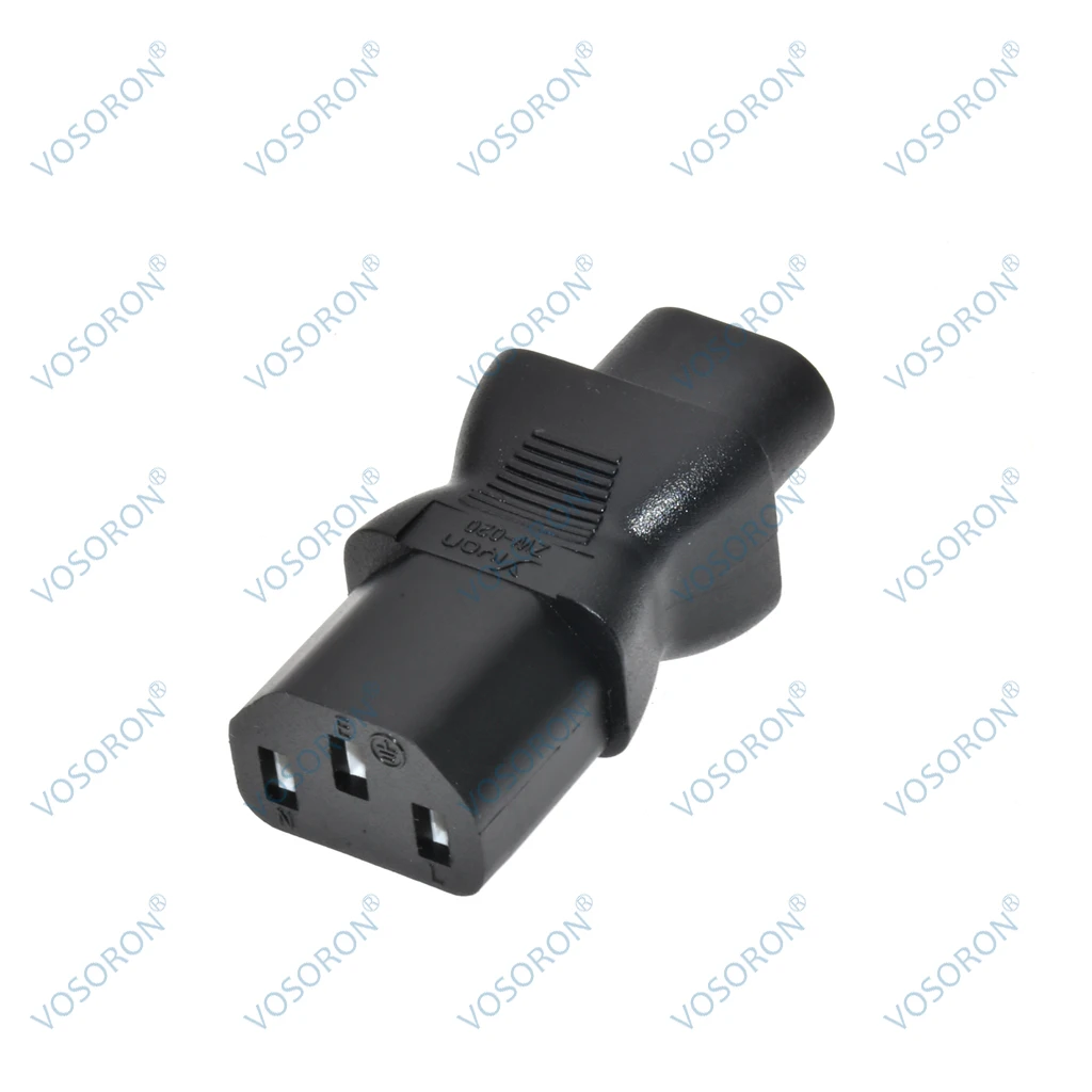 C8 -C13 C13 IEC 320 C13 to C8 AC Power Adapter IEC 3Pole Female to C8 2Pin Figure 8 Male AC Converter Socket