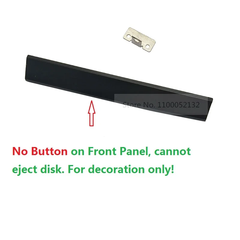 Dvd odd unidade óptica painel moldura dianteira decorativa capa defletor suporte para lenovo thinkpad p70 p71 (sem botão)