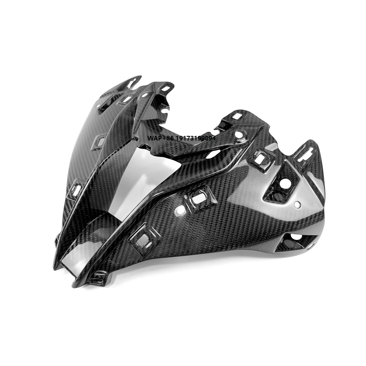 

Motorcycle Accessories Air Inlet Carbon Fiber 3K Twill Glossy Black Fit for S1000RR 2023 Models