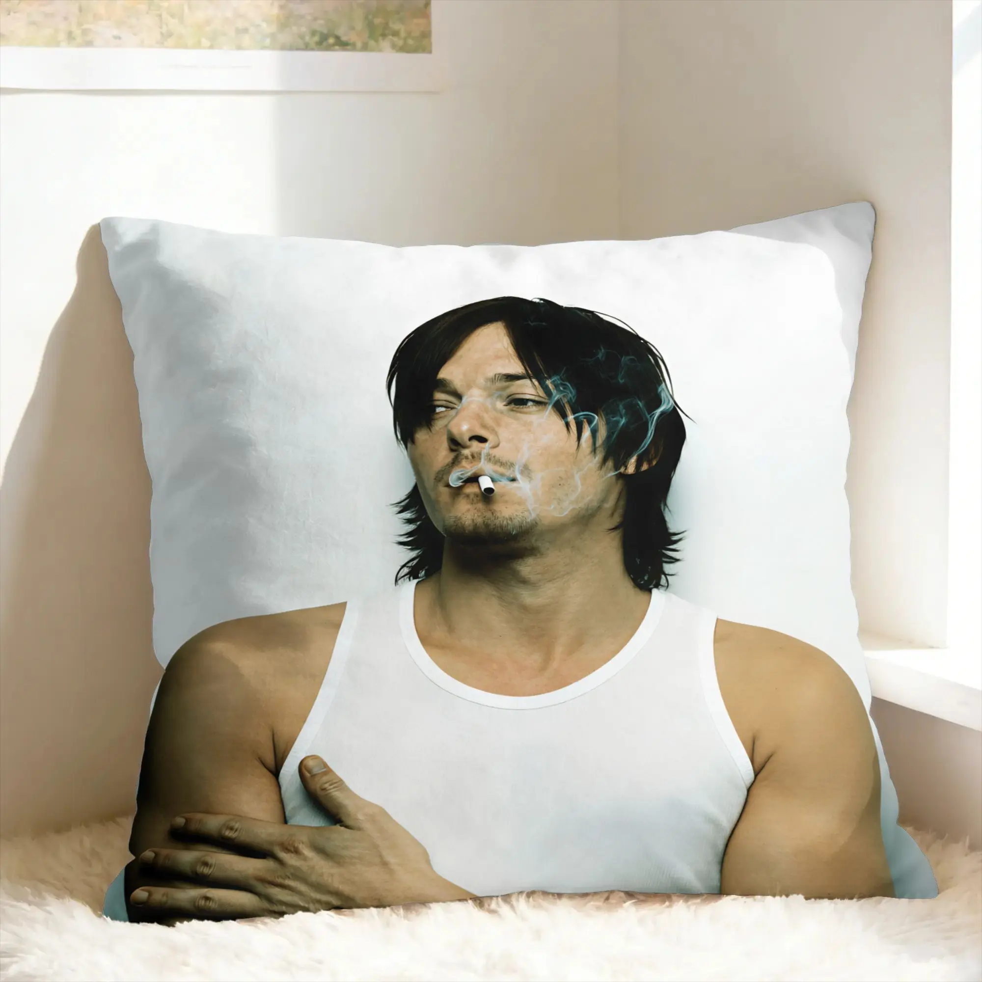 D-Daryl D-Dixon Pillowcases  Fashion Pillow Case For Wedding Party Home Decor Custom Pillow Cover