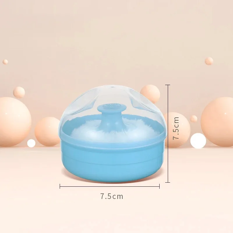 High Quality Powder Puff Set with Case, Sponge Puff for Face & Body Loose Powder