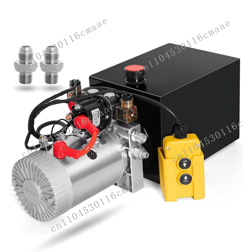 15L steel tank heavy duty 4KW double acting DC hydraulic power unit