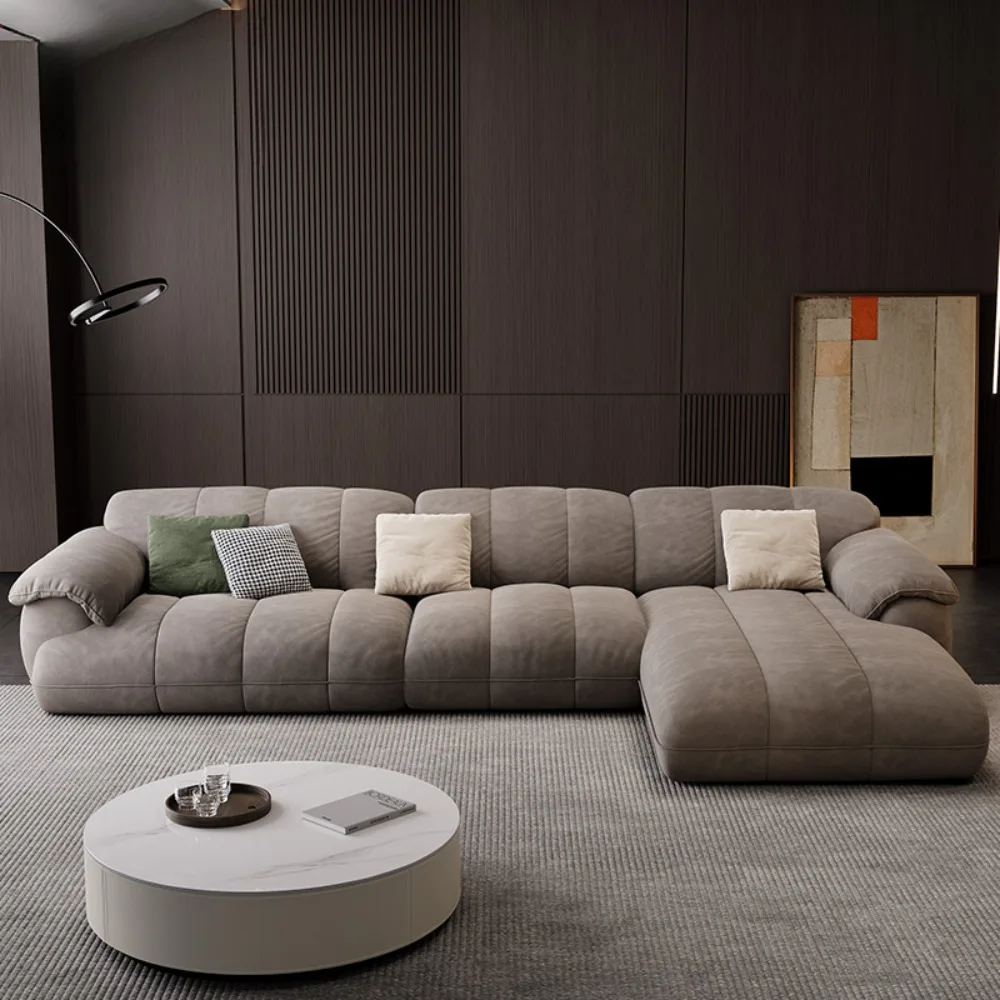 Divano da soggiorno con braccioli pigri Divano da lettura moderno europeo di lusso Salotto componibile Juego De Salas Muebles Decorazione della casa