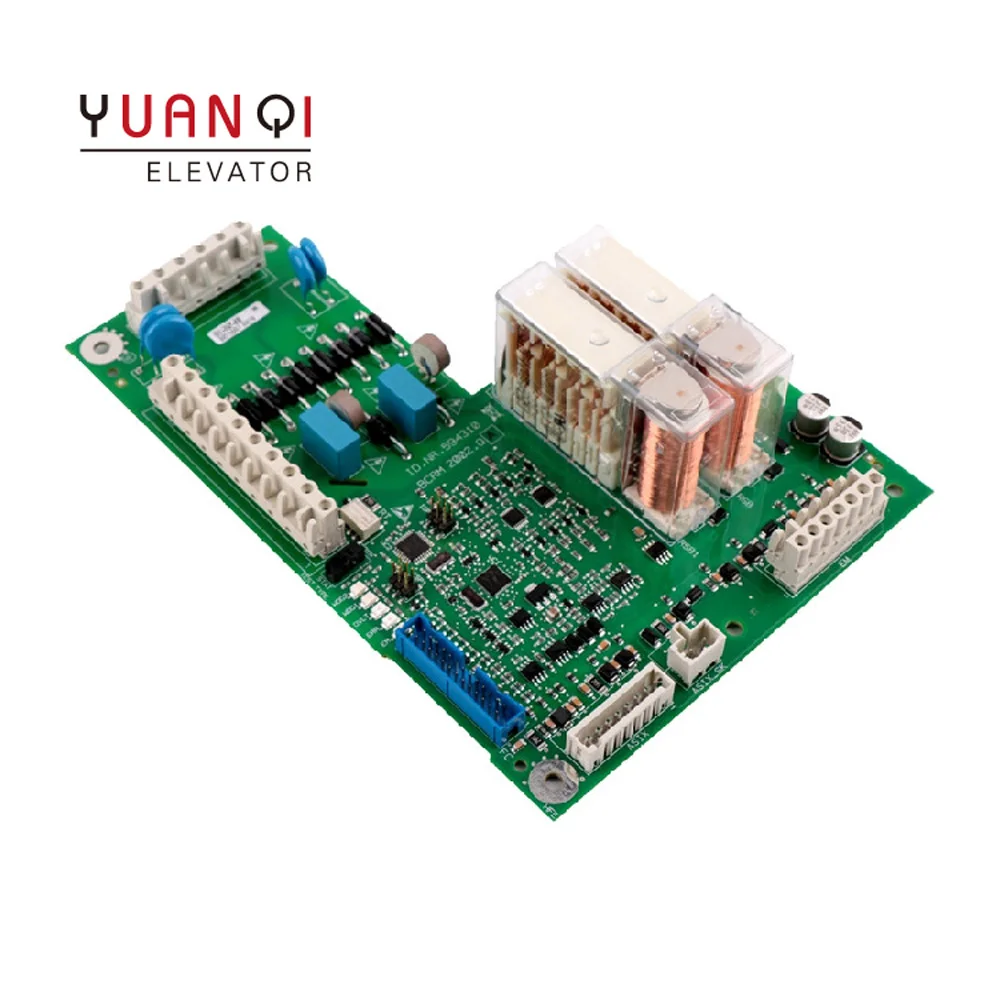 

Yuanqi Lift Spare Parts Elevator 5500 Control Cabinet Brake PCB Board 594310 BCRM 2002.QA