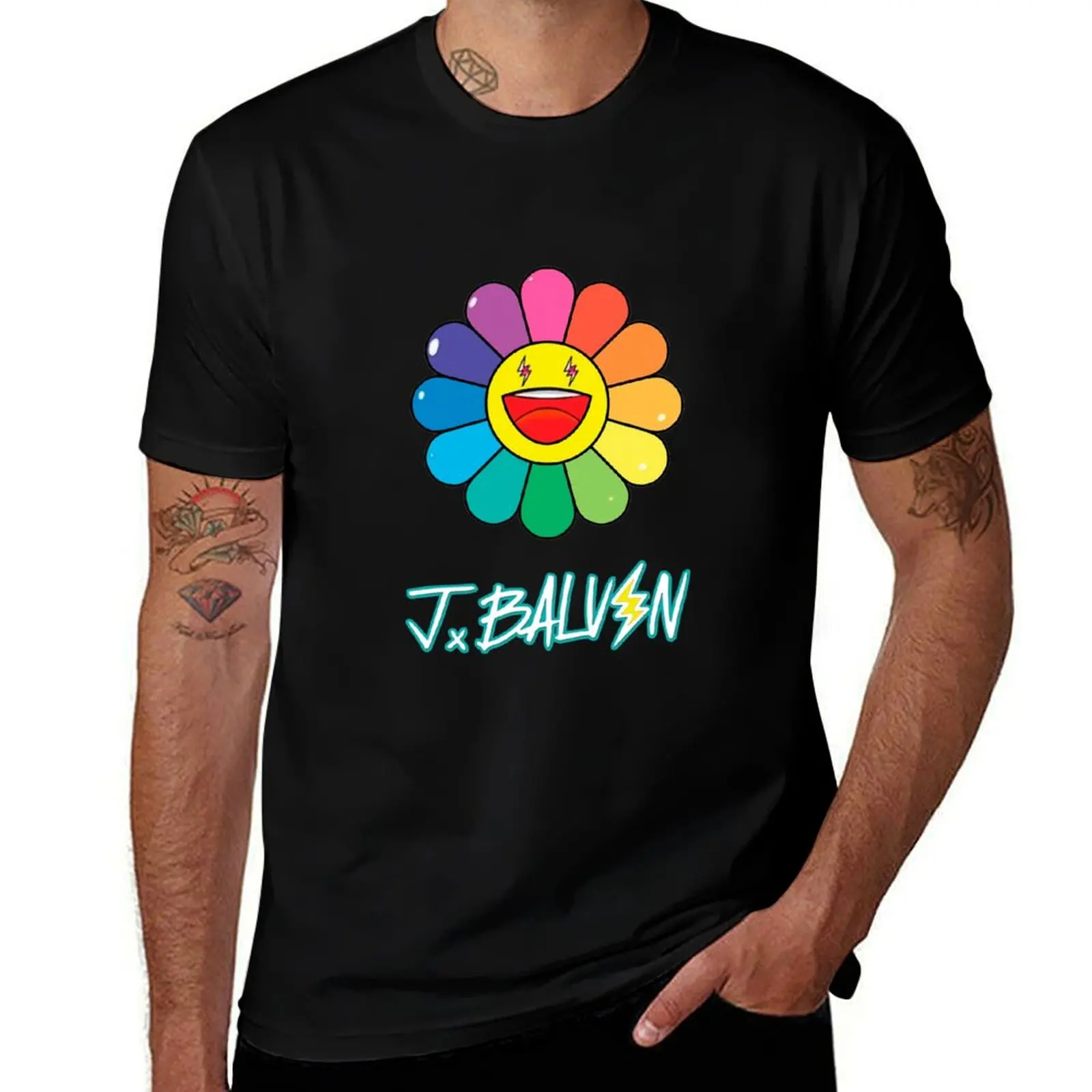 Arco J Balvin (Jeismary Rivera) T-Shirt anime t shirts for man T-Shirt