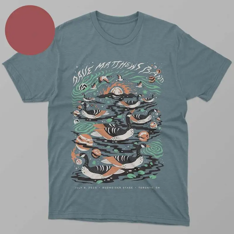 Band Toronto ON 2025 Gig Poster At Budweiser Stage Canada July All S 4XLT shirt