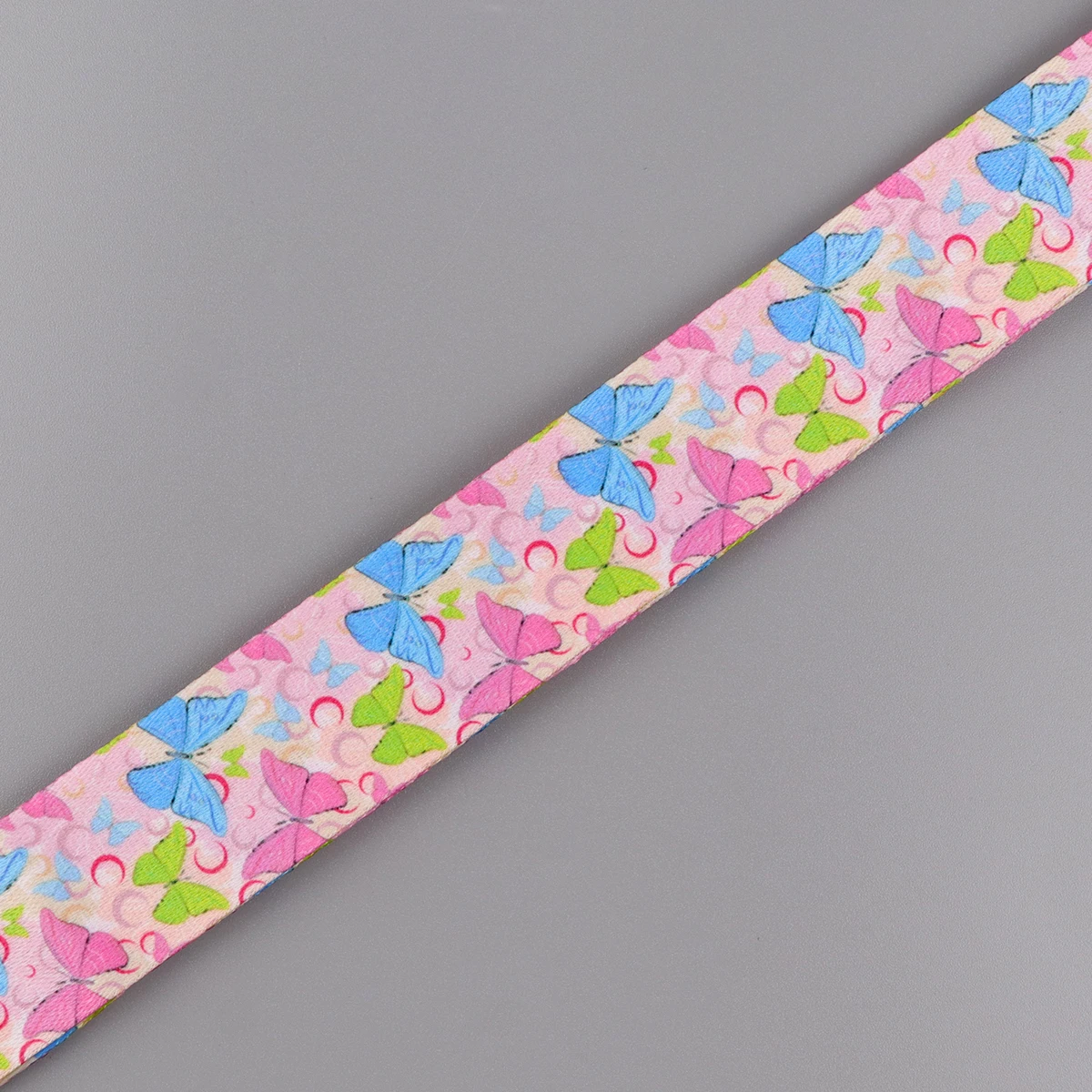 Rose Lanyards Quotations Neck Strap For Student ID Card Badge Butterfly Keychain Holder DIY Hanging Rope Phone Accessories