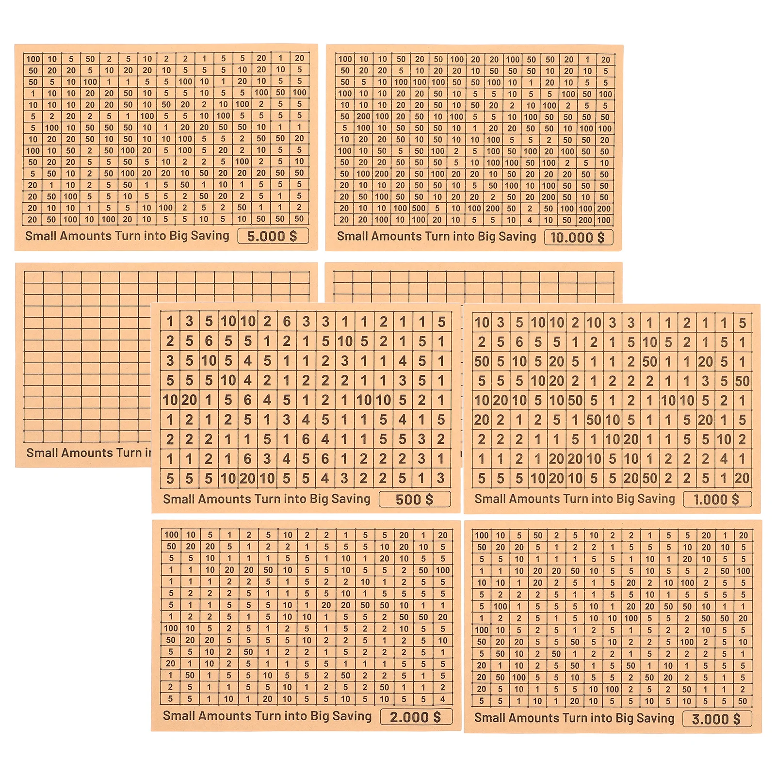 

2 Sets Dollar Design Piggy Bank Stickers Diy Wooden Coin Bank Labels For Adults Money Saving Challenge Track Charts Budget