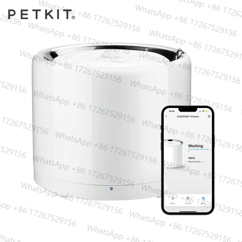 Applicable toPETKIT EVERSWEET Wireless SUS 304 Smart Pet Water Dispenser with APP Monitoring Remain Water and Filter Status Pet