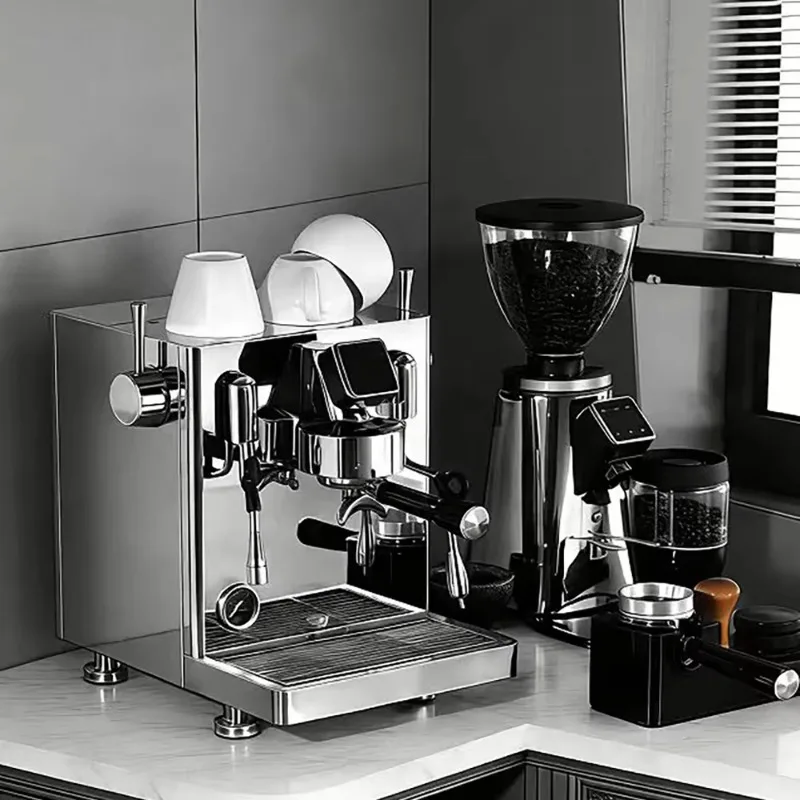 High Quality Commercial Household Dual Purpose Constant Temperature Milk Frothing Auto Water Supply Household Espresso Machine