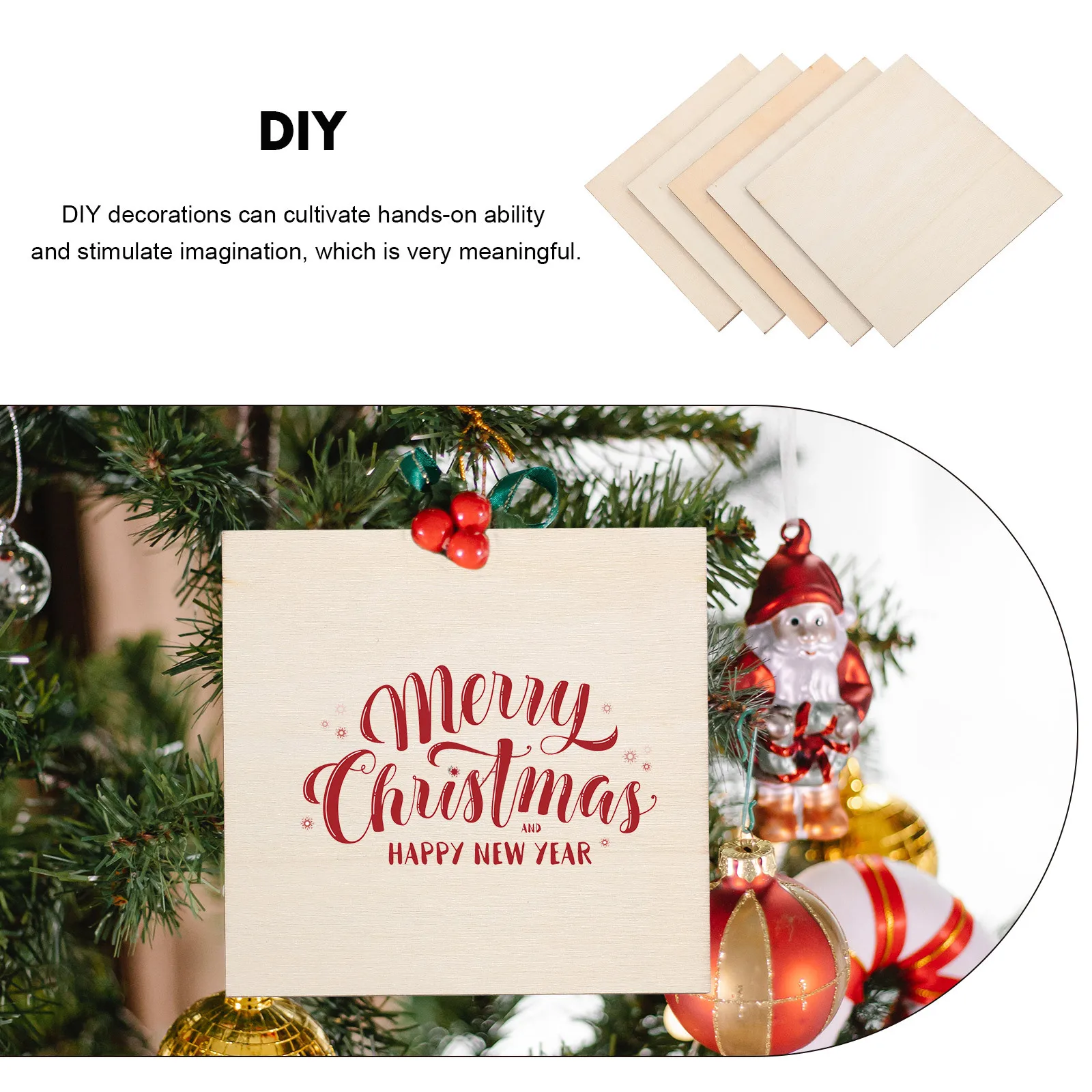 

20pcs Natural Unfinished Wood Slices DIY Wooden Cutouts for Graffiti Painting Craft Art Decorative Chips Handmade Projects