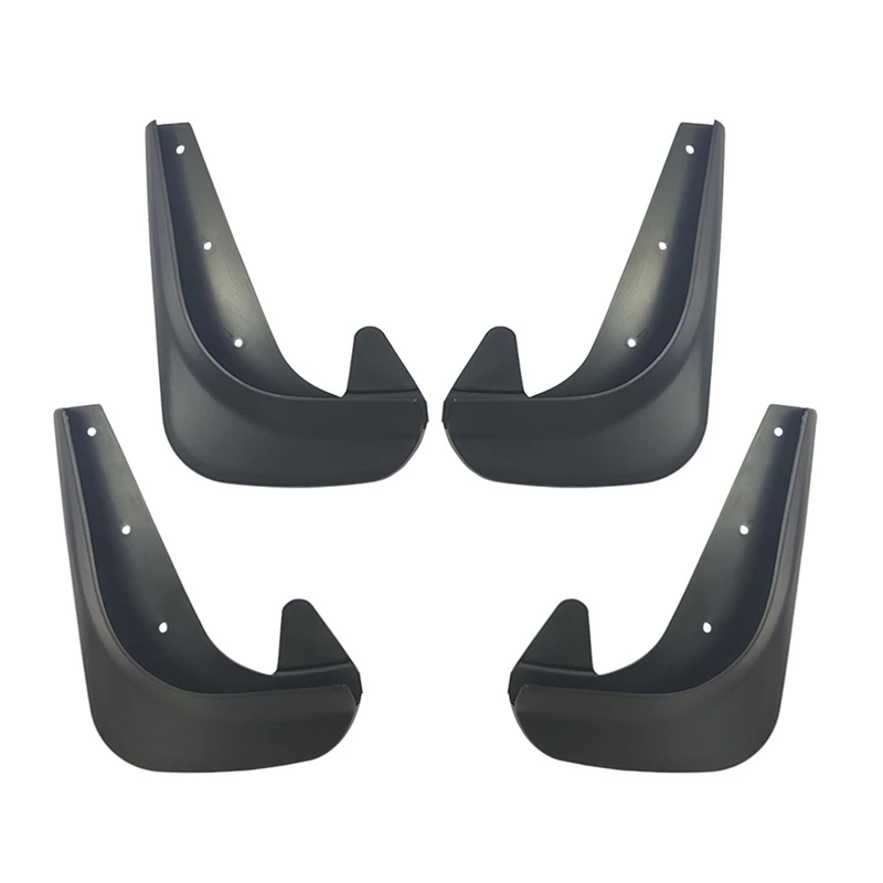 LJL-4Pcs Universal Car Mud Flaps Splash Guards Mudflaps Front Rear Wheel Mudguards Auto Accessories Splash Guards Mudflaps