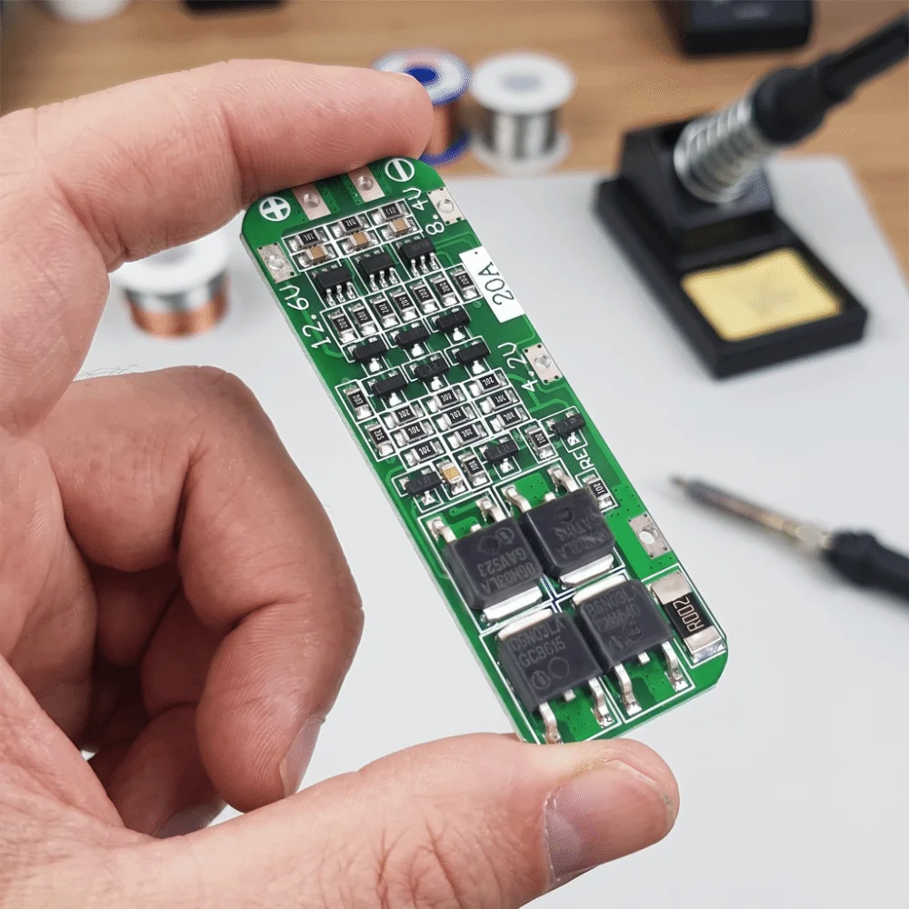 3S BMS Protection Board 20A 12.6V 18650 Charger Protection Board 59x20x3.4MM 59x20x4mm Li-ion Battery Module For Drill Motor