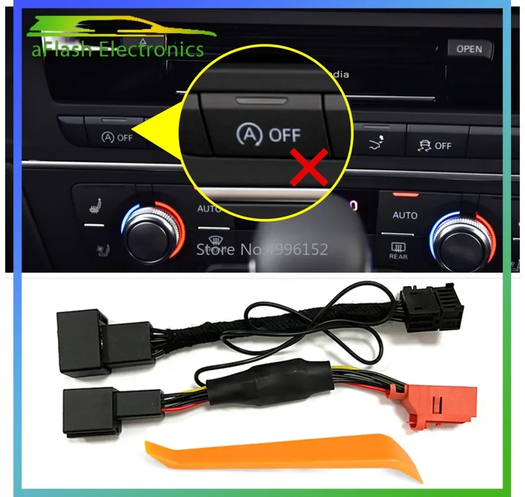 

For Audi A6 C7 A7 4G8 2013-2018 Car Auto Start & Stop Canceller Automatic Stop Start Engine Eliminator Device Plug Disable Cable