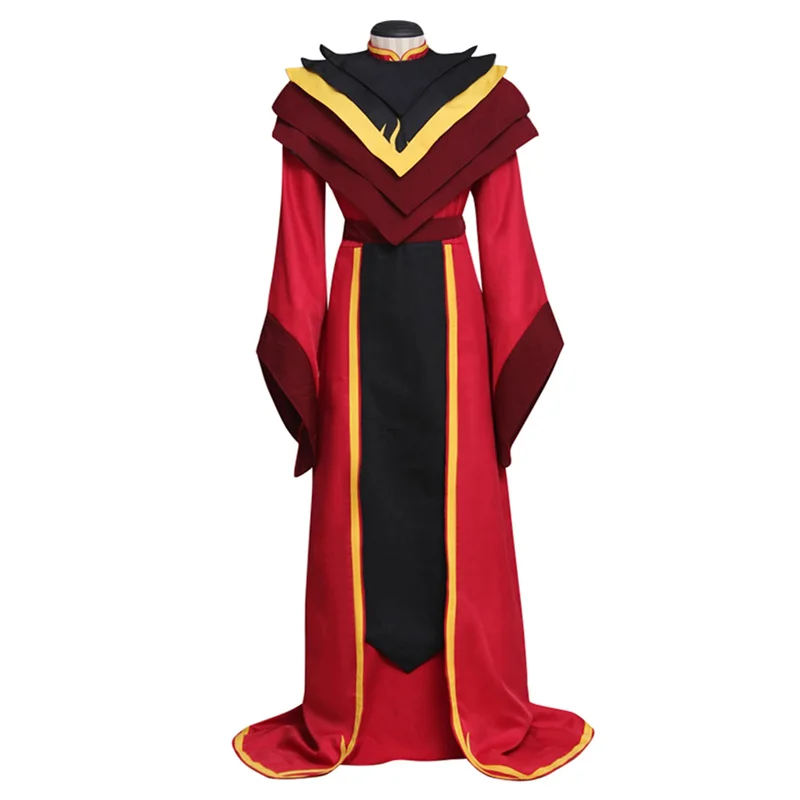 Avatar The Last Airbender Fire Lord Ozai Cosplay Costume Fire Lord Ozai Red Uniform King Set  Halloween Party Outfits